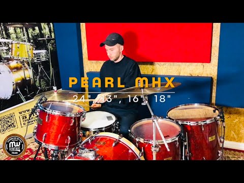 MW-Vintage.pl - Pearl Masters Mahogany MHX 24", 13", 16", 18"