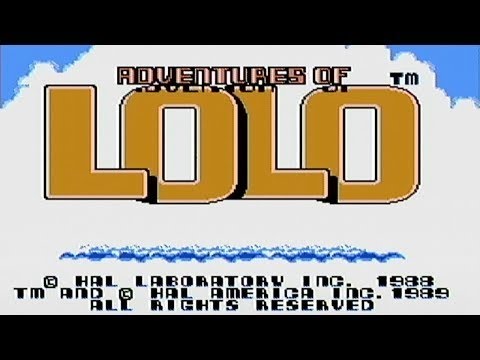 Adventures of Lolo - NES - Gameplay
