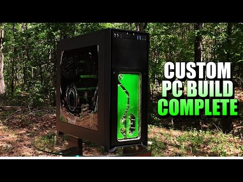 The Epic Custom PC Build is Complete : Time Lapse