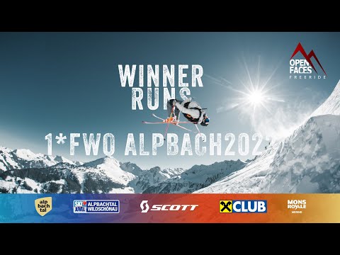 OPEN FACES 1*FWQ / 2*FJT ALPBACHTAL 2022 - Winner Runs
