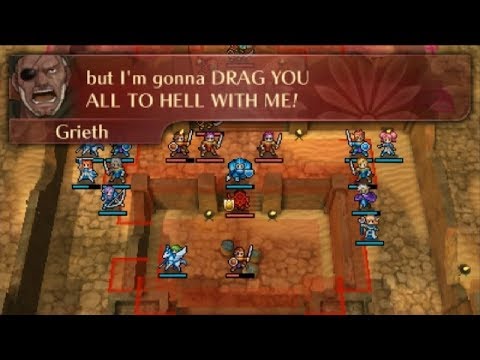 Fire Emblem Echoes: Shadows of Valentia - Act 3 (Celica) / Part #03: Grieth's Citadel (Hard/Classic)