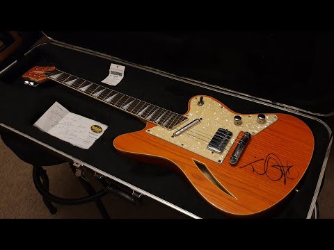 Jackson Charvel SC1 Surfcaster FAMOUS Artist Owned by Robert Plant Led Zeppelin Guitarist Magazine image 26