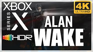 [4K/HDR] Alan Wake / Xbox Series X Gameplay