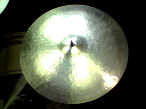 22 HSB Kontroversial Ride, 2080g - Handcrafted cymbals by Craig Lauritsen..MOV