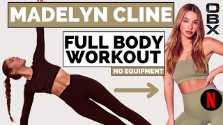 5 MIN MADELYN CLINE OBX WORKOUT // No equipment || Martina Levi