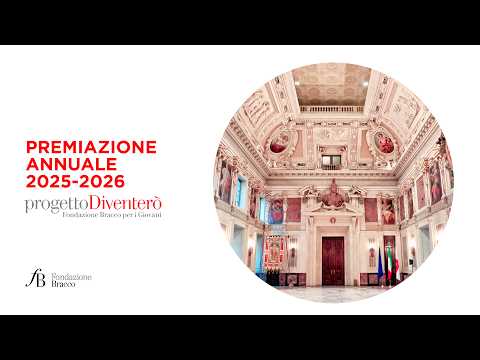 progettoDiventerò 2025-2026: la cerimonia di premiazione annuale a Palazzo Marino