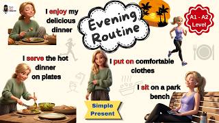 Speak English Every Day 🗣️ | Beginner English [Part - 3] - Evening Routine & Shadowing Practice 🎧