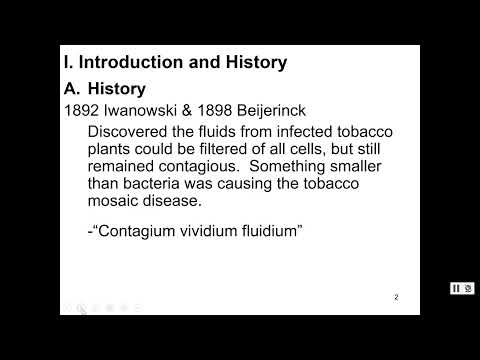 Ch 5 Virus Early History