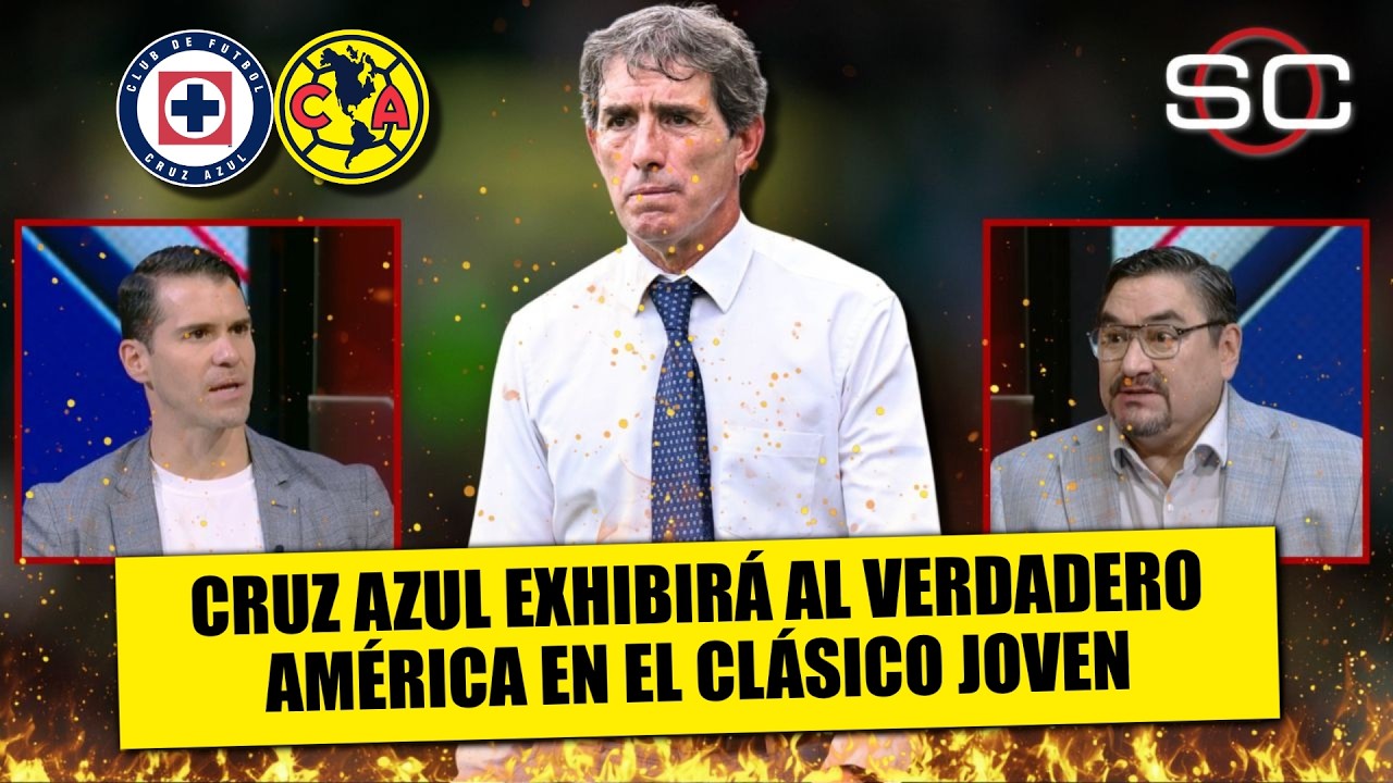 CRUZ AZUL TIENE TODO para DESENMASCARAR al AMÉRICA en CLÁSICO JOVEN de LIGA MX | SportsCenter