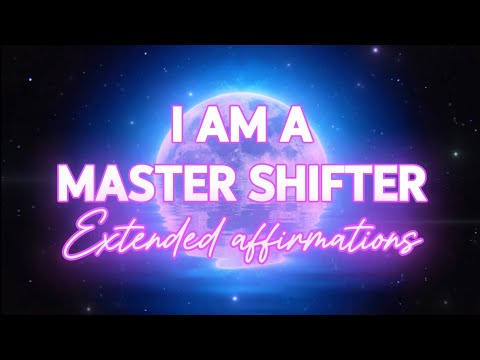 I am a Master Shifter✨extended 1 hour affirmation tape for reality shifting