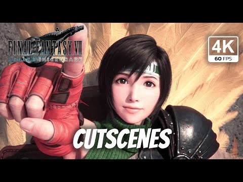 Final Fantasy 7 Remake Intermission DLC - All Cutscenes - Game Cinematic - 4K 60FPS - No Commentary