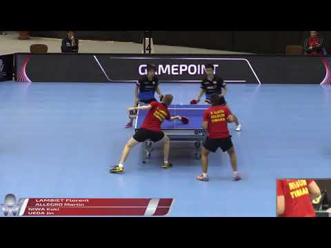 NIWA Koki /UEDA Jin vs ALLEGRO Martin /LAMBIET Florent - Highlights - Austrian Open 2017
