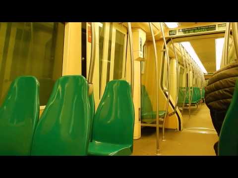 Ritje met RET metro type MG2/1 wagen 5312 (Leuvehaven - Rijnhaven Rotterdam) subway ride
