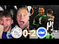 Brighton Win Their (FIRST) European Away Match Ever!! | 0-2 | Ajax VS  Brighton | Match Day Vlog