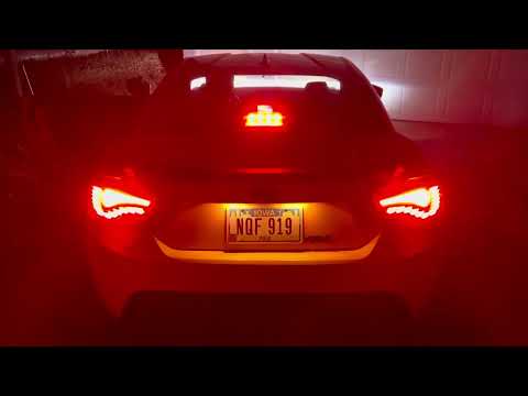 FRS Vland dragon scale taillights animation and senquentials