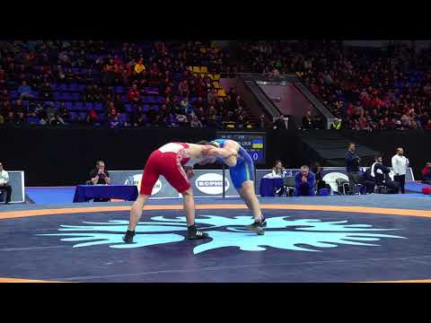 1 4 Final GR   67 kg GEO LEVAN KAVJARADZE UKR DENYS DEM`YANKOV