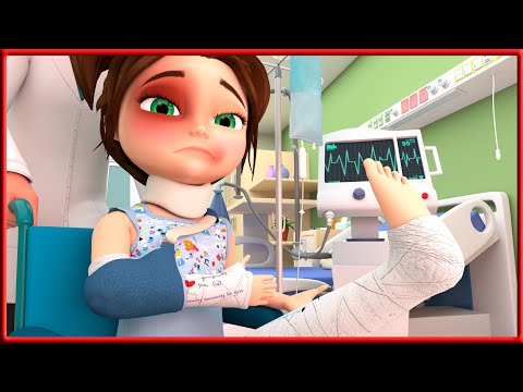 Bébé Est Malade , Maman est Malade - Comptines pour bébé en francais - Banana Cartoon LE Français