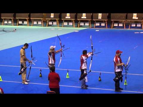 Nimes 2011 indoor 1/4 Recurve Men