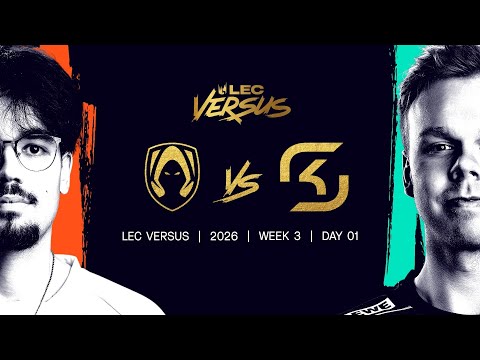 TH vs SK | 2026 LEC Versus - Week 3 Day 1 | Team Heretics vs SK Gaming
