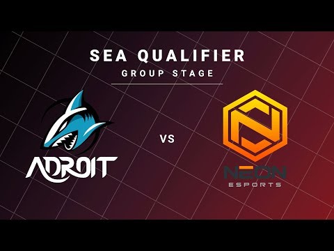 Adroit vs Neon Esports Game 2 - DreamLeague S13 SEA Qualifiers: Group Stage