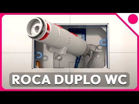 Roca Duplo WC - Montar, desmontar y reparar cisterna empotrada