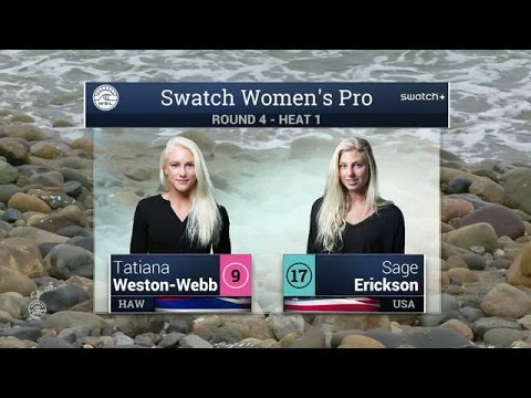 Swatch Women's Pro: Round Four, Heat 1