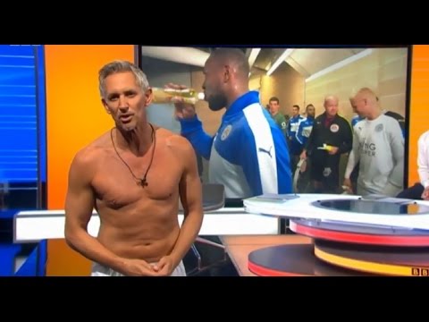 Gary Lineker Presents MOTD In His Undies