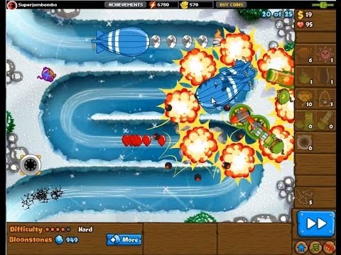 Bloons Monkey City - Glacier - Special Mission
