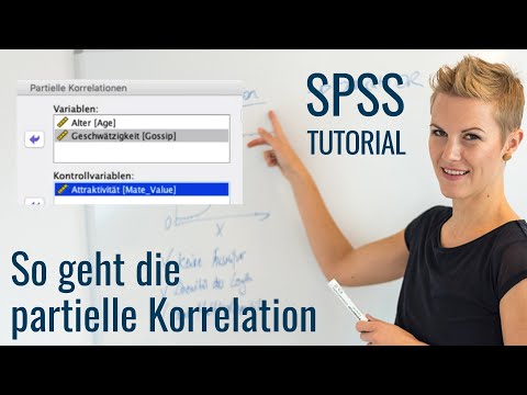 So geht die partielle Korrelation mit SPSS