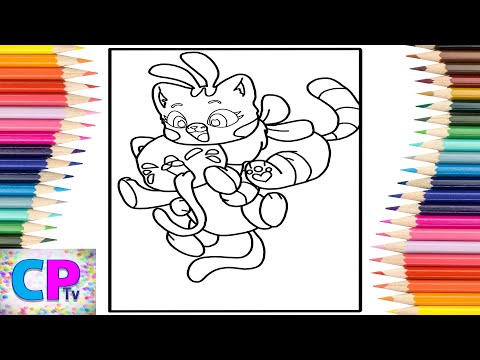 Cat Bee vs Candy Cat Coloring Pages/Poppy Playtime/Elektronomia - Energy/Sky High [NCS Release]