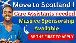 URGENT! Massive Visa Sponsorship in Scotland For Caregivers | Move to Scotland as a Care Assistant