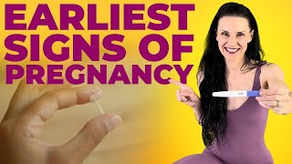 Earliest Signs Of Pregnancy (that you didn
