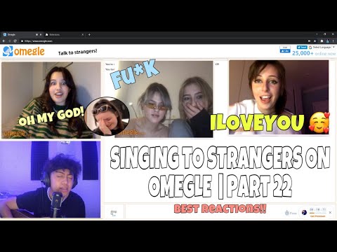 SINGING! TO STRANGERS ON OMEGLE PART 22  [BEST REACTIONS] | ILOVEYOU 🥺 | Jeremy Novela