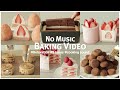 #3 음악 없는 2시간 베이킹 영상 모음.zip : 2 hours No Music Baking Video | Relaxation Cooking Sounds| Cookin
