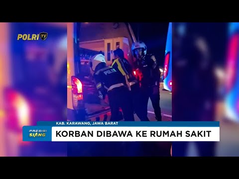 AKP SANDY KA INDUK CIKAMPEK BANTU SELAMATKAN KORBAN KECELAKAAN