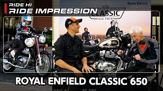 ロイヤルエンフィールド「CLASSIC 650」｜RIDE IMPRESSION