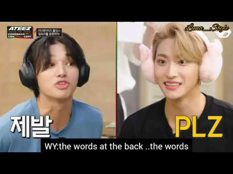 ATEEZ Woo Young being Woo Young