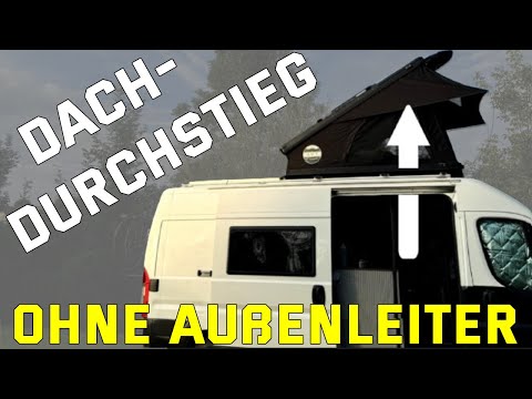 DIY: Durchgang vom Kastenwagen ins eigene Dachzelt