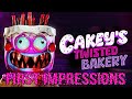 Sweet Bread Mascot Horror Together Makes Cakey S Twisted Bakery L First Impressions Is Positive