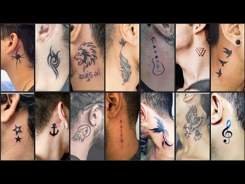 Neck tattoo design 2025 / Tattoo design for neck / small tattoo design / amazing boys tattoo design