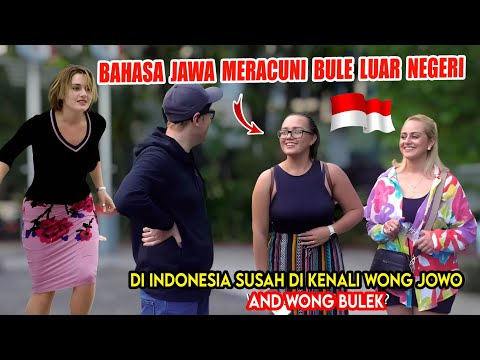 EXTRAORDINARY PROUD..Javanese language poisons foreigners, automatically becomes a native INDONES...