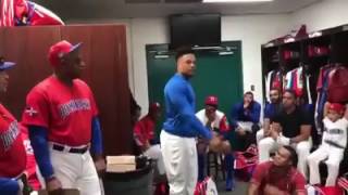 Palabras de Motivación De Robinson Cano para el equipo Dominicano .