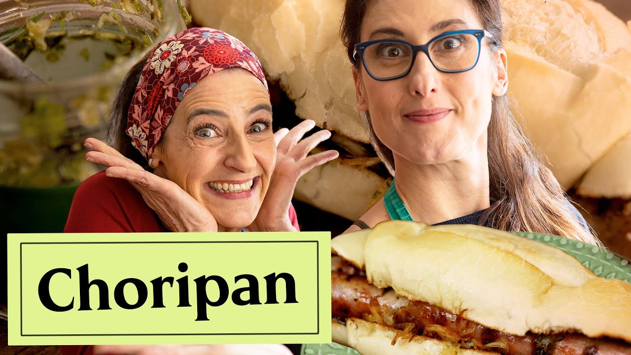 Choripan com Chimichurri da La Guapa!