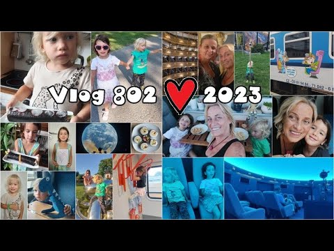 Vlog 802/23 - planetárium, sushi a divadlo