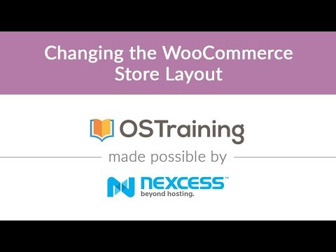 WooCommerce Lesson 12 Changing the WooCommerce Store Layout