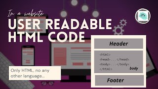 How to display html code on a webpage/website using only html.