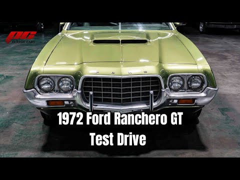 Thumbnail for 1972 Ford Ranchero GT Test Drive Review |  PC Classic Cars by Ford Ranchero