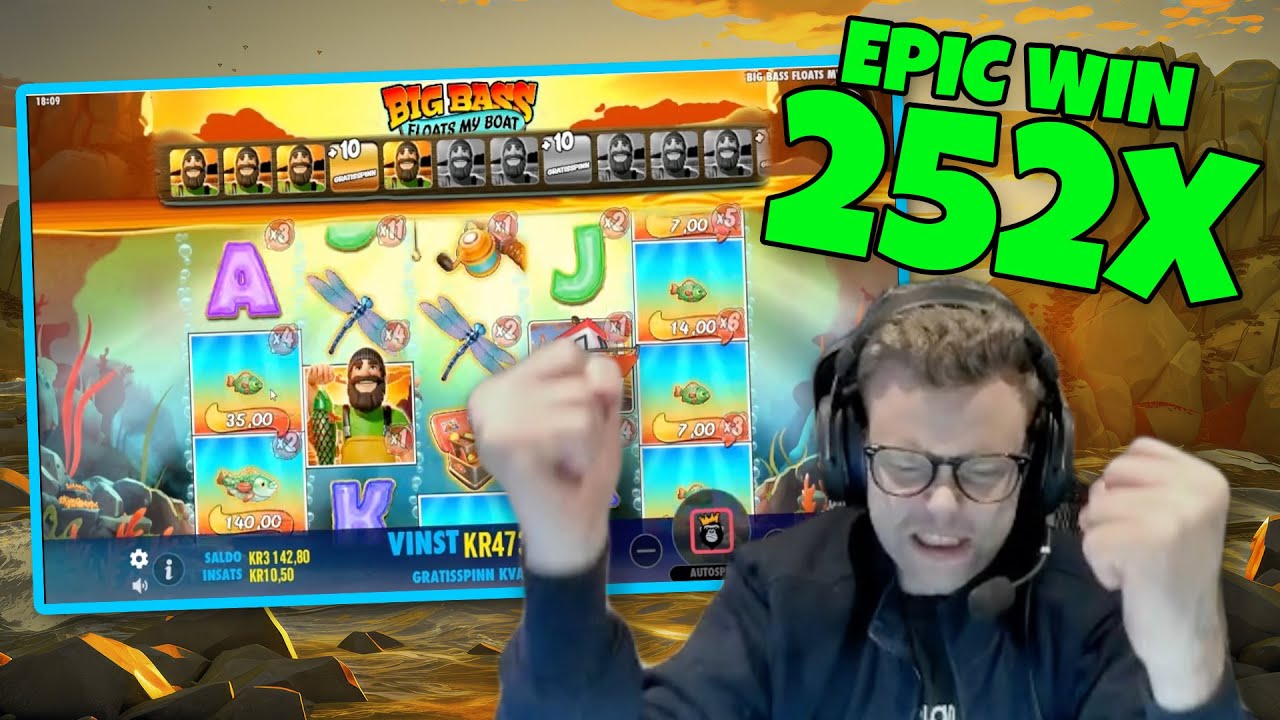 EPIC WIN 252x Big Bass Floats My Boat!