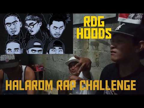 HALAROM RAP challenge ( freestyle on the spot version) Denial RC x Akuzado x Raykda xRDG hoods