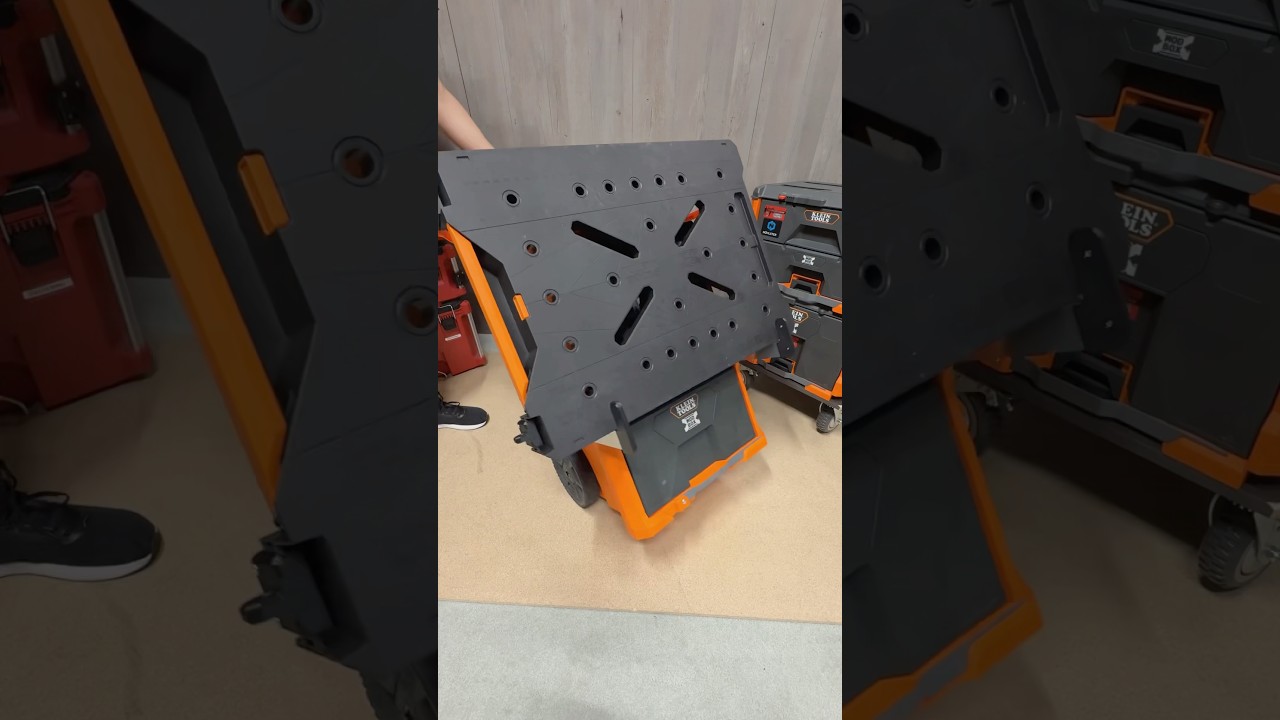 Folding Workbench Upgrades! Klein MODbox transportation
